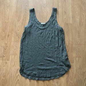 James Perse tank top olive/army green Size 2 Medium NWOT